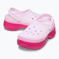 Šľapky Crocs Classic Stacked Clog dragon fruit 11