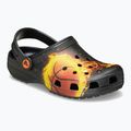 Detské šľapky Crocs Flaming Bball Clog Kids black 9