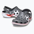 Detské šľapky Crocs Classic Soccer Band Clog Kids slate grey 14