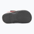 Detské šľapky Crocs Classic Soccer Band Clog Kids slate grey 5