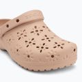 Šľapky Crocs Classic Floral Cutout Clog pink caramel 8