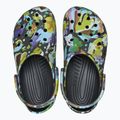 Šľapky Crocs Classic Painted Floral black sand 13