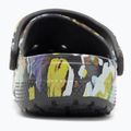 Šľapky Crocs Classic Painted Floral black sand 7