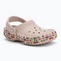 Detské šľapky Crocs Classic Beaded Band Clog Kids quartz 2