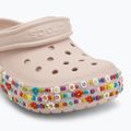 Detské šľapky Crocs Classic Beaded Band Clog Kids quartz 8