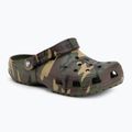 Šľapky Crocs Classic Camouflage army green/multi