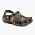 Šľapky Crocs Classic Camouflage army green/multi 2