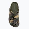 Šľapky Crocs Classic Camouflage army green/multi 6
