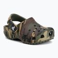 Detské šľapky Crocs Classic Camouflage Toddler army green/multi 2