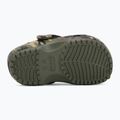 Detské šľapky Crocs Classic Camouflage Toddler army green/multi 5