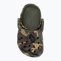 Detské šľapky Crocs Classic Camouflage Toddler army green/multi 6