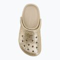Detské šľapky Crocs Classic Chunky Glitter sandstone 6
