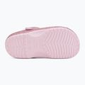 Detské šľapky Crocs Classic Chunky Glitter pink milk 5