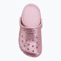 Detské šľapky Crocs Classic Chunky Glitter pink milk 6
