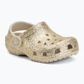 Detské šľapky Crocs Classic Chunky Glitter 211940 sandstone 2