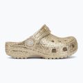 Detské šľapky Crocs Classic Chunky Glitter 211940 sandstone 3