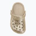 Detské šľapky Crocs Classic Chunky Glitter 211940 sandstone 6