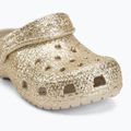 Detské šľapky Crocs Classic Chunky Glitter 211940 sandstone 8