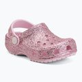 Detské šľapky Crocs Classic Chunky Glitter 211940 pink milk 2
