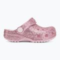 Detské šľapky Crocs Classic Chunky Glitter 211940 pink milk 3