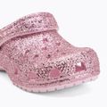 Detské šľapky Crocs Classic Chunky Glitter 211940 pink milk 8