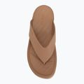 Dámske žabky Crocs Gateway Platform milk chocolate 5