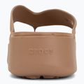 Dámske žabky Crocs Gateway Platform milk chocolate 6