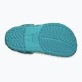 Detské šľapky Crocs Crockband Glow Confetti Band turbo teal/multi 11