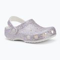 Detské šľapky Crocs Classic Fantasy Glitter white 2