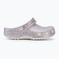 Detské šľapky Crocs Classic Fantasy Glitter white 3