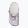 Detské šľapky Crocs Classic Fantasy Glitter white 6