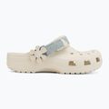 Detské šľapky Crocs Classic Denim Flower Adjustment Backstrap summit white 3