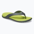 Žabky Crocs Coast Flip slate grey/citrus 8