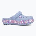 Detské šľapky Crocs Crockband Glow Confetti Band blue haze/multi 3