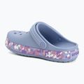 Detské šľapky Crocs Crockband Glow Confetti Band blue haze/multi 4