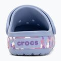 Detské šľapky Crocs Crockband Glow Confetti Band blue haze/multi 7