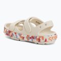 Detské sandále Crocs Crocband Cruiser Glow Confetti Band summit white/guava 3