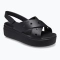 Dámske sandále Crocs Broklyn 4U Cross Strap black