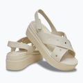 Dámske sandále Crocs Broklyn 4U Cross Strap frappe 6