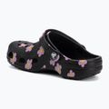 Detské šľapky Crocs Classic Flower black 4