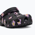 Detské šľapky Crocs Classic Flower black 8