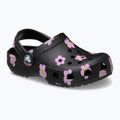 Detské šľapky Crocs Classic Flower 212671 black 9