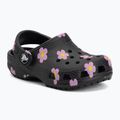 Detské šľapky Crocs Classic Flower 212671 black 2