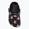 Detské šľapky Crocs Classic Flower 212671 black 6