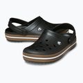 Šľapky Crocs Crocband Gum black 6