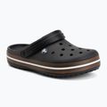 Šľapky Crocs Crocband Gum black