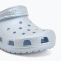 Detské šľapky Crocs Classic Pearl Shine blue frost 8