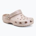 Detské šľapky Crocs Classic Pearl Shine quartz