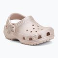 Detské šľapky Crocs Classic Pearl Shine 212815 quartz 2