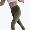 Dámske legíny Nike One High-Waisted medium olive/white 3